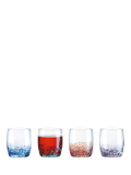 Anton Studio Designs speckle glass tumblers set of 4, UK version