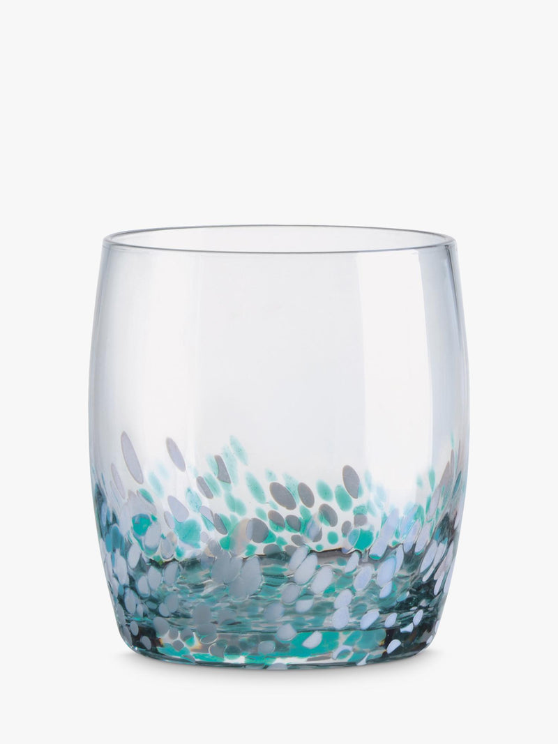 Anton Studio Designs speckle glass tumblers set of 4, UK version