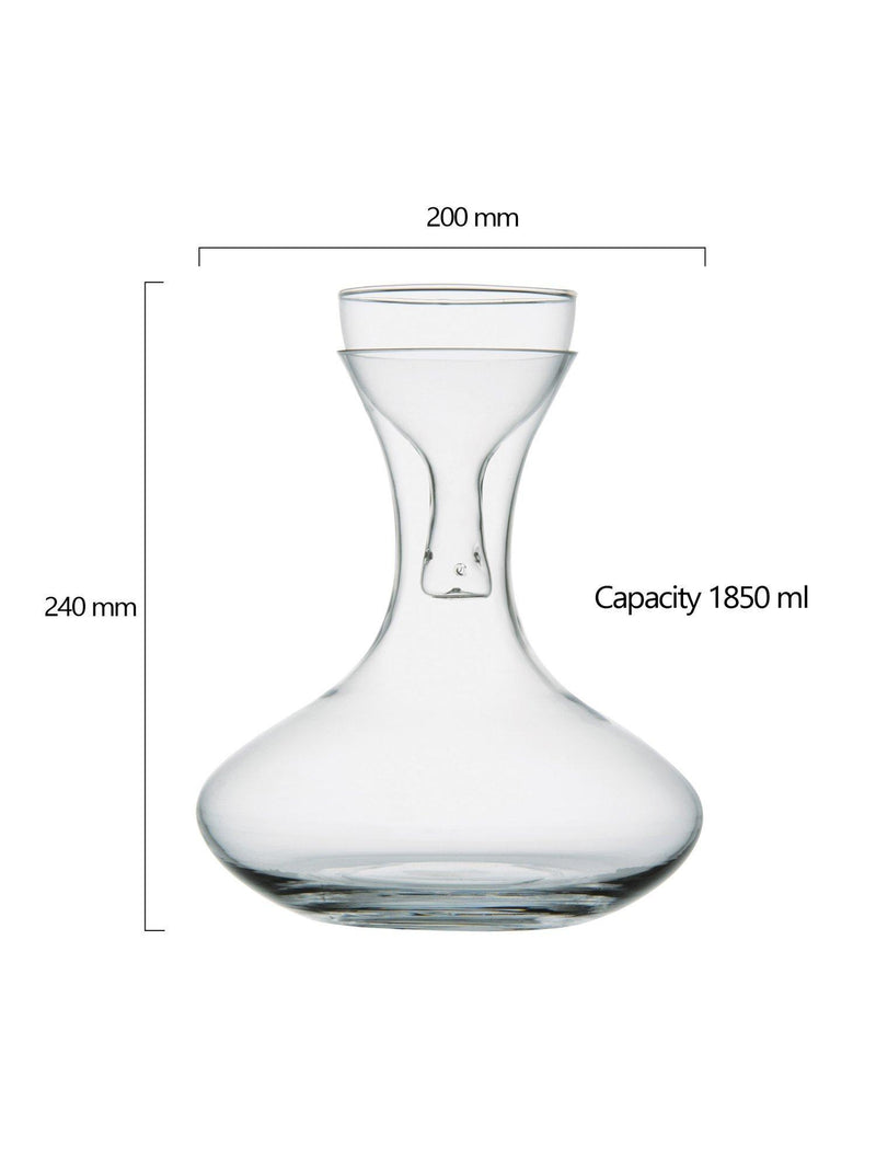 Artland wine carafe with aerator 185ml - British product