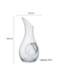 Artland white wine chilling glass decanter 1.05L, UK version