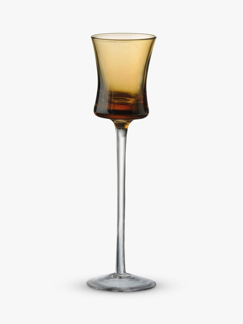 Artland Jewel Tone liqueur glass set 7 piece, imported from the UK