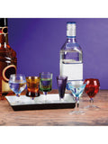 Artland jewel tone liqueur glass set 7 piece, UK version