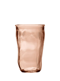 Vidrios San Miguel glass tumbler peach 350ml, UK version