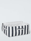 John Lewis large polyester storage bag, blue stripe, UK version