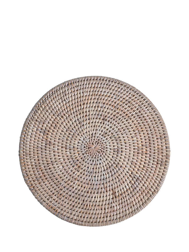 Neptune Ashcroft rattan placemats set of 6, imported from the UK