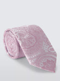 John Lewis Silk Paisley Tie and Pocket Square Set 148cm