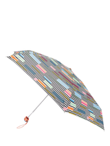 John Lewis totes Compact Flat Colour Block Stripe Print Umbrella, Multi- Buy online at McGrocer