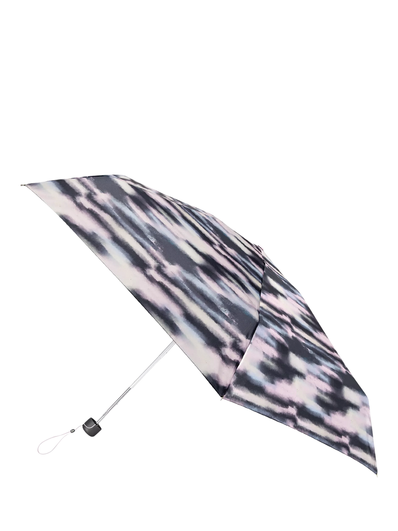 totes umbrella X-tra Strong Mini Striped Clouds Print, UK version