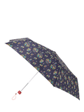 totes mini umbrella blue floral print 16.5cm (British brand)