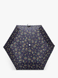 totes mini umbrella blue floral print 16.5cm (British brand)