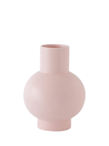 John Lewis raawii Strøm Large Earthenware Vase Coral Blush H24cm- Buy online at McGrocer