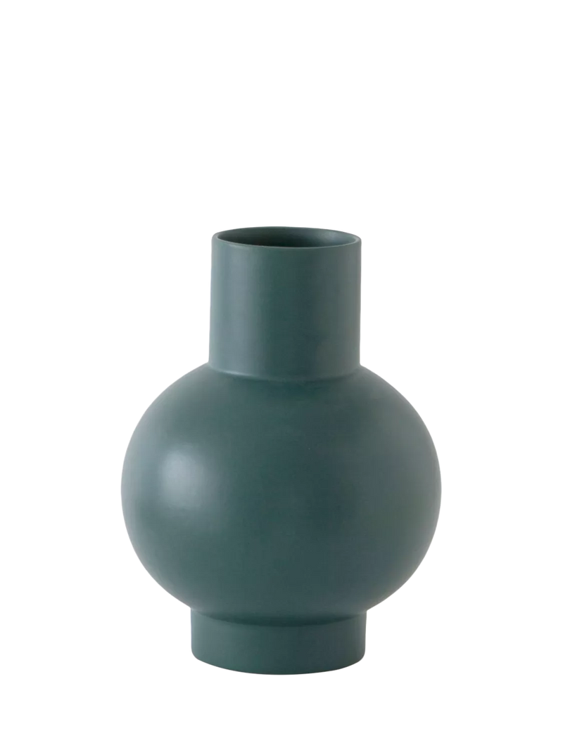 raawii large earthenware vase 24cm, imported from the UK