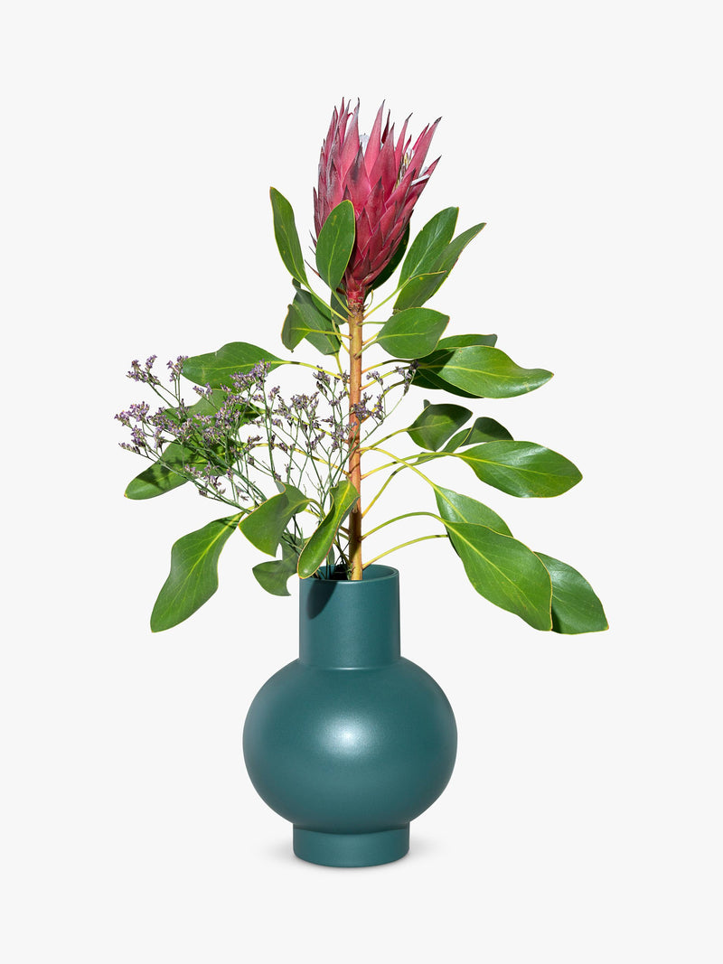 raawii large earthenware vase 24cm, imported from the UK