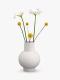raawii Strøm large earthenware vase vaporous grey - British product