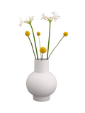 raawii Strøm large earthenware vase vaporous grey - British product