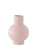 John Lewis raawii Strøm Small Earthenware Vase H16cm Coral Blush- Buy online at McGrocer