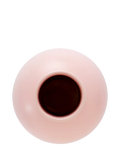 raawii Strøm small earthenware vase coral blush 16cm, imported from the UK