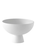 raawii footed serve bowl vaporous grey 22cm - British product