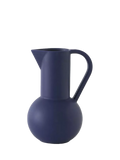 raawii Strøm earthenware jug blue 1.5L, UK version