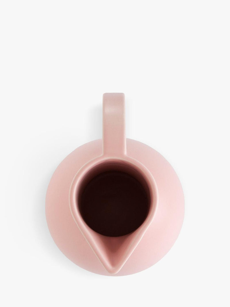 raawii Strøm earthenware jug coral blush 1.5L, UK version