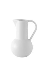 John Lewis raawii Strøm Medium Earthenware Jug Vaporous Grey 1.5L- Buy online at McGrocer