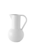raawii Strøm medium earthenware jug 1.5L vaporous grey - British product