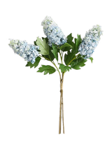 John Lewis Pottery Barn Hydrangea Cone Bundle Dusty Blue Artificial Flower Bundle 91cm- Buy online at McGrocer