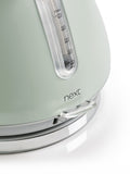 Sage Green Pyramid electric kettle 1.7 litre (British brand)