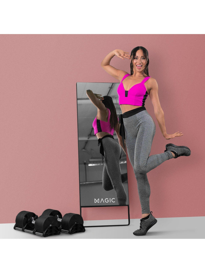MAGIC AI fitness mirror wall-mounted, imported from the UK