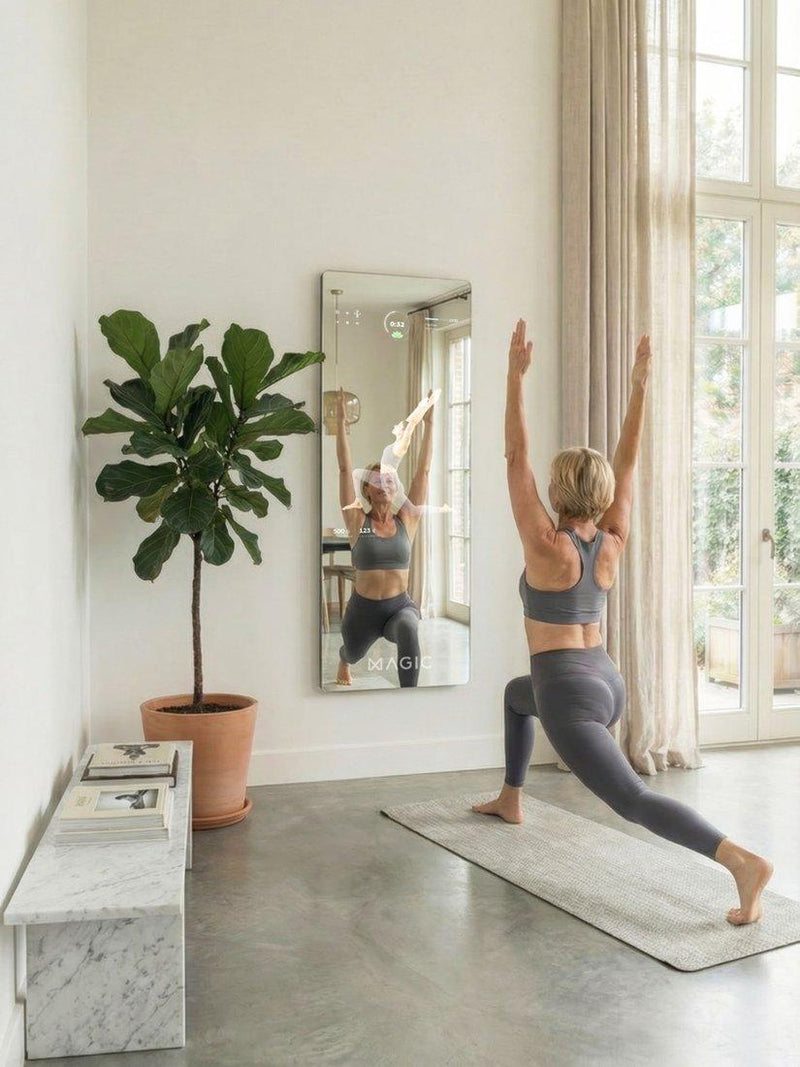 MAGIC AI fitness mirror wall-mounted, imported from the UK