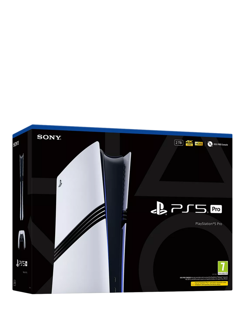 Sony PS5 Pro console with DualSense controller 2TB, imported from the UK