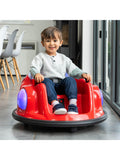 Xootz ride-on bumper car in multi colour - British product