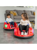 Xootz ride-on bumper car in multi colour - British product