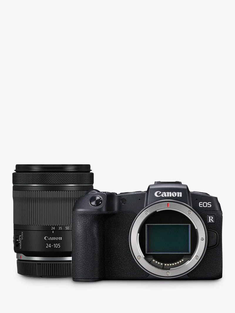 Canon EOS RP mirrorless camera with 24-105mm lens (British brand)