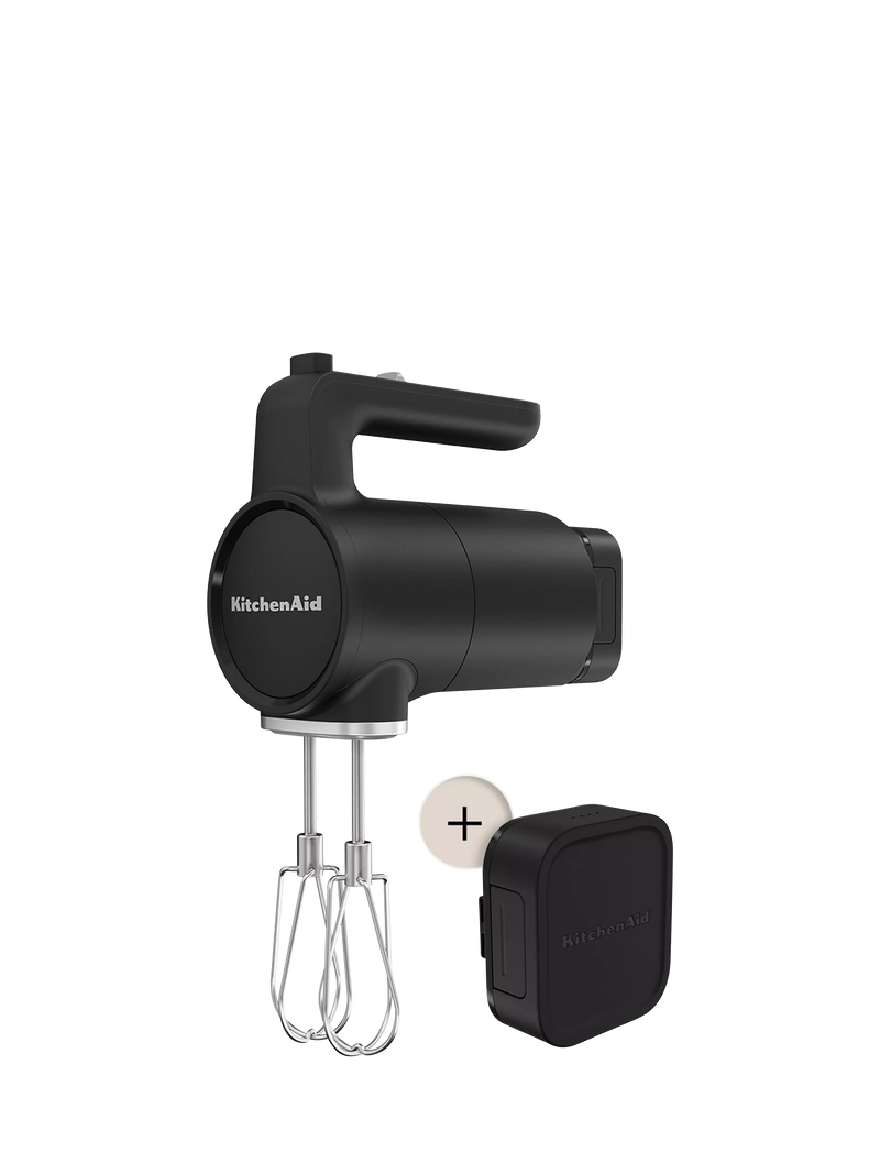 KitchenAid Go cordless hand mixer matte black, imported from the UK