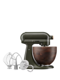 KitchenAid Artisan stand mixer 4.7L walnut wood bowl - British product