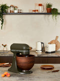 KitchenAid Artisan stand mixer 4.7L walnut wood bowl - British product
