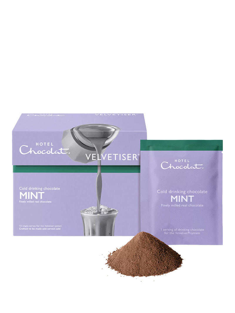 Hotel Chocolat mint cold drinking chocolate 300g (British brand)