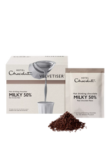 John Lewis Hotel Chocolat Milky 50% Hot Chocolate Sachets 310g- Buy online at McGrocer