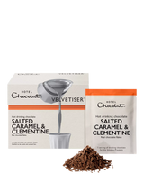 John Lewis Hotel Chocolat Salted Caramel & Clementine Hot Chocolate Sachets 310g- Buy online at McGrocer