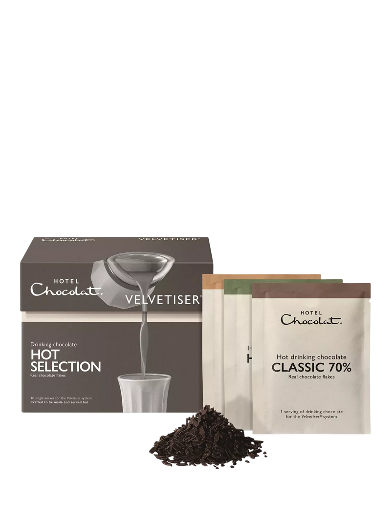 Hotel Chocolat hot chocolate selection box 310g, UK version