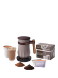 Hotel Chocolat Velvetiser Pebble drinking chocolate machine, UK version