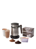 Hotel Chocolat Velvetiser drinking chocolate machine in pewter, UK version