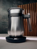 Hotel Chocolat Velvetiser drinking chocolate machine in pewter, UK version