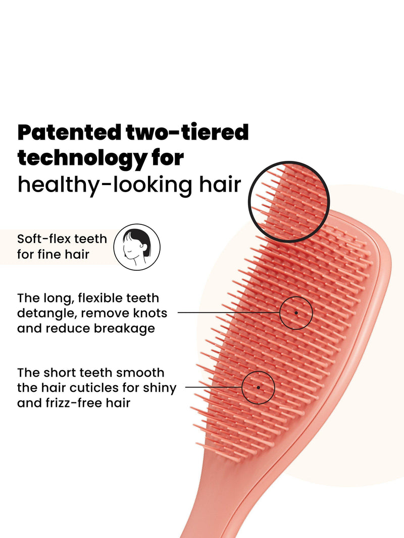 Tangle Teezer Ultimate Detangler Sweet Cinnamon fine hair brush - British product