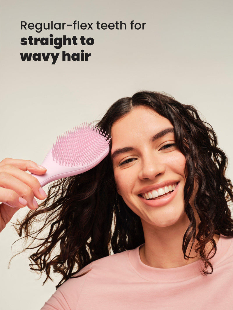 Tangle Teezer detangling hair brush Millennial Pink (British brand)