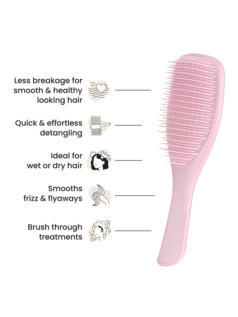 Tangle Teezer detangling hair brush Millennial Pink (British brand)