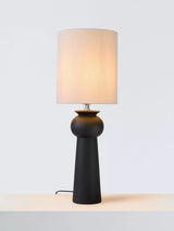 John Lewis John Lewis Adila Ceramic Table Lamp, Black- Buy online at McGrocer