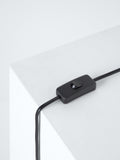 John Lewis Amani short block table lamp black 35cm (British brand)