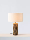 John Lewis Kollur wood table lamp, imported from the UK
